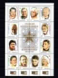 Actori si actrite - Stele de aur ale scenei și ecranului, 2014, bloc 12 timbre si 4 viniete, LP 2016a, MNH