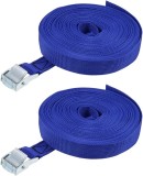 bandă de prindere pentru marfă cu cataramă, sarcină de lucru 250kg, 10m x 25mm, albastru, de la sourcing map