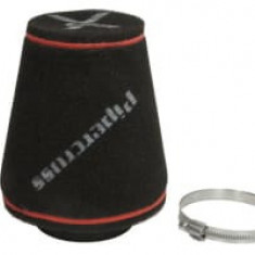 Filtru de Aer Universal (cone, airbox); lungime filtru: 200mm, outer diameter of the base: 150mm, flange diameter 80mm,