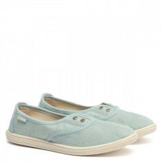 Slip-on SARAH Denim, Azuriu