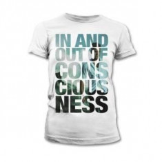 ROBBIE WILLIAMS Slogan Crop white (tricou fete) foto