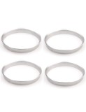 Inele Centrare Jante Metalice 74.1-72.6 mm, Set 4 Buc ALUTECHNIK, Ghidaj Butuc Janta