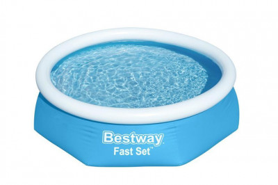 Piscină Bestway 57450, gonflabilă, filtru, pompă, 2,44x0,61 m foto