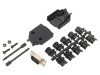 Conector D-Sub 9 Pini Tata Lipire ENCITECH Pentru Cablu Negru