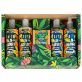 Set ritual de ingrijire Faith in Nature cu Grapefruit &amp; Portocala, 5 pcs