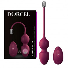 Oul vaginal din silicon cu vibrații. Exersează mușchii vaginali. Dorcel