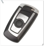 Carcasa Cheie Smart BMW 3 Butoane F10 F20 F25 F30 X1 X3 X5 Argintiu