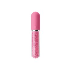 Stardust Charm - Vibrator ruj, roz, 16.7 cm