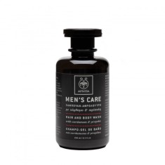 APIVITA Gel de duș și de păr pentru bărbați cu cardamom și propolis 250 ml