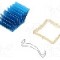 Radiator extrudat, aluminiu, 29mm x 29mm, albastru, Advanced Thermal Solutions - ATS-50290P-C1-R0