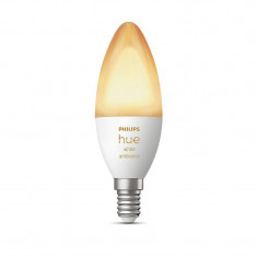 Bec LED inteligent Philips Hue Bluetooth/Wireless E14 B39 5.2W (40W) 2200- 6500K 470 lumeni foto