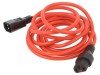 Cablu de Alimentare cu Blocare IEC LOCK 3m Roșu C13-C14