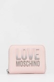 Love Moschino portofel culoarea roz, JC5732PP0MKD0601