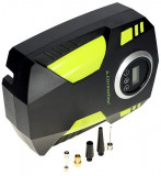 Compresor De Aer DC 12V, 150 Psi, Automat Cu Manometru Digital, 4 Adaptoare Carmotion 63335