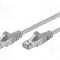 Cablu patch cord, Cat 5e, lungime 0.5m, F/UTP, Goobay - 50126