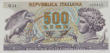 Bancnota Italia 500 Lire 1970 - P93a UNC