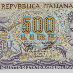 Bancnota Italia 500 Lire 1970 - P93a UNC