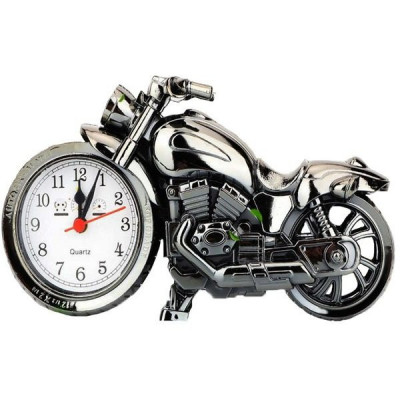 Ceas in forma de Motocicleta cu alarma si mecanism Quartz foto