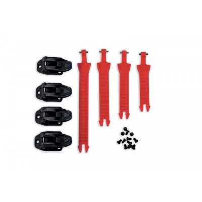 MBS Set catarame pentru cizme Ufo Plast Avior, rosu/negru, Cod Produs: BR040B foto