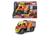 MAJORETTE MASINA DE POMPIERI MERCEDES UNIMOG U530 CU SUNETE SI LUMINI SuperHeroes ToysZone