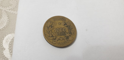 moneda brazilia 1000 r 1927 foto