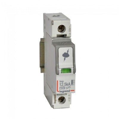 Descarcator supratensiune SPD T1+T2 12,5kA 1P Legrand 412270 foto