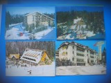 HOPCT LOT 3482 -4 CARTI POSTALE--IARNA LA PREDEAL-JUD BRASOV-CIRCULATE
