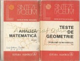 Cumpara ieftin Analiza Matematica Aplicatii I+II, Catalin-Petru Nicolescu, Albatros, Bucuresti 1987, 735+415 pagini