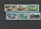 ROMANIA 1975 LP 898 AUTOVEHICULE ROMANESTI SERIE MNH