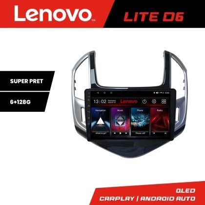 Navigatie Chevrolet Cruze 2013- Lenovo Kit-1267 8 core 6+128 GB Android Waze USB Navigatie Internet Youtube Radio CarStore Technology