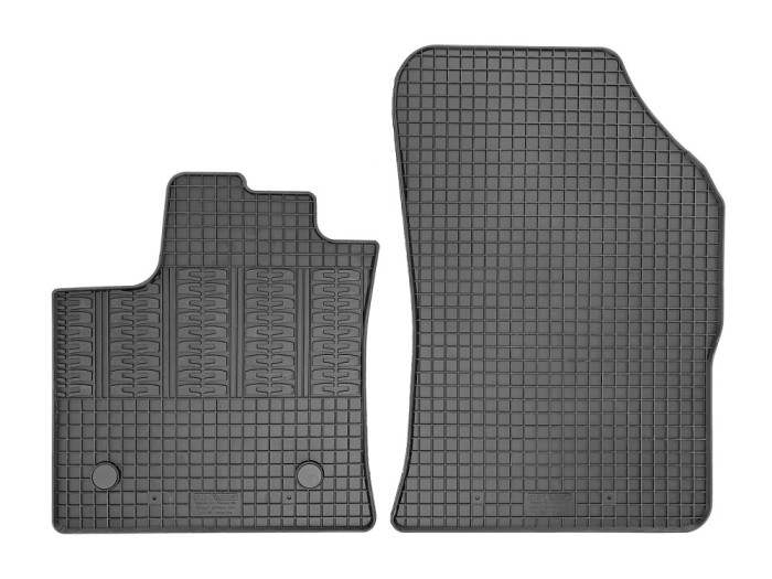 Set covorase auto din cauciuc Renault Express 2021-, 2 Usi, Negre AutoDrive ProParts