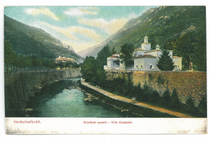 5491 - Baile HERCULANE, Caras-Severin, Romania - old postcard - unused