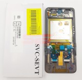 Display LCD Samsung Galaxy A80 A805F Original + Touchscreen si Rama Negru