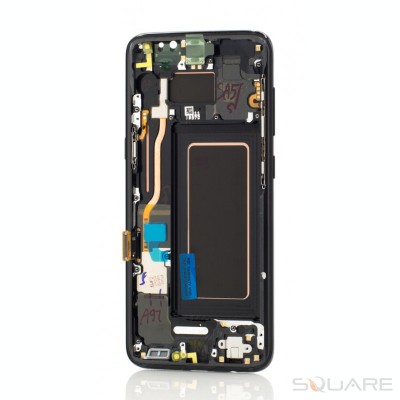 LCD OEM Samsung S8, G950, Black, Service Pack OEM foto