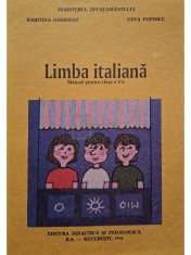 Haritina Gherman - Limba italiana - Manual pentru clasa a V-a (Editia: 1996) foto