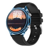 Cumpara ieftin Ceas Smartwatch XK Fitness CF81 cu Functii monitorizare sanatate, Pedometru, Moduri sport, Cronometru, Calorii, Alarma, Bratara silicon, Albastru