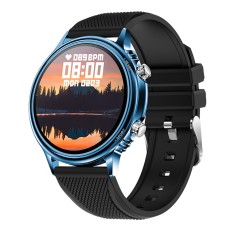 Ceas Smartwatch XK Fitness CF81 cu Functii monitorizare sanatate, Pedometru, Moduri sport, Cronometru, Calorii, Alarma, Bratara silicon, Albastru foto