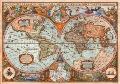 Puzzle 3000 piese - Ancient World Map | Schmidt
