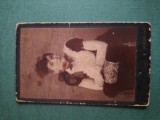 fotografie atelier SZOLOSY -Bucuresci ,dimensiuni 11 cm x 6 cm, anii 1890