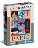 Puzzle Clementoni, Style in the city, Paris, 1000 piese