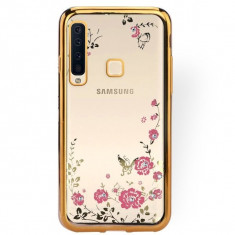 Husa SAMSUNG Galaxy A9 2018 - Diamond (Auriu) Forcell foto