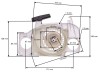 Demaror drujba compatibil Stihl 170 2-MIX, 180 2-MIX, Taiwan