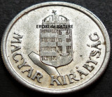 Cumpara ieftin Moneda istorica 1 PENGO - UNGARIA FASCISTA, anul 1941 *cod 2737 = ERORI BATERE, Europa, Aluminiu