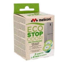 Dispozitiv de absorbtie a mirosurilor din frigider, Meliconi, Stop Odori 621030