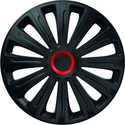 SET CAPACE ROTI 14` Trend Negru Cu Inel Rosu foto