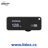 Memorie USB Kioxia Yamabiko U365, 128GB, USB 3.0, Negru