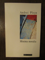 MINIMA MORALIA -ANDREI PLESU foto