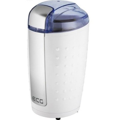 RESIGILAT - Rasnita de cafea ECG KM 110, 200 W, 80 g, culoare alb cu argintiu foto