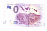 Bancnota souvenir Indonezia 0 euro Sumatran Tiger 2019-2, UNC