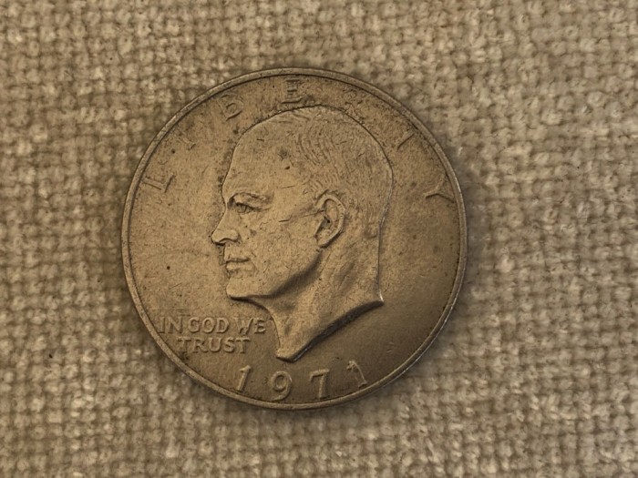 Moneda 1 Dollar 1971 - Eisenhower Dollar